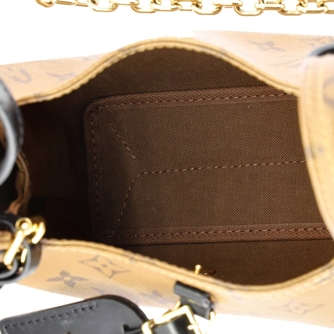 Louis Vuitton handbag reverse monogram canvas BB - 5