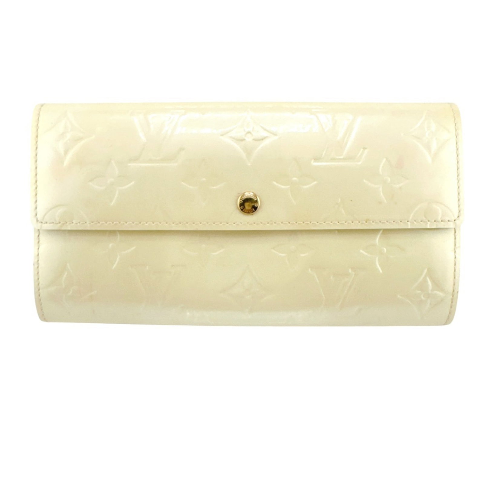 Louis Vuitton Long Wallet (Tri-Fold) Monogram Vernis: Louis Vuitton Long Wallet (Tri-Fold) Monogram Vernis The Louis Vuitton Long Wallet (Tri-Fold) Monogram Vernis is a classic design with a timeless appeal. Made from high-quality Monogram Vernis materia