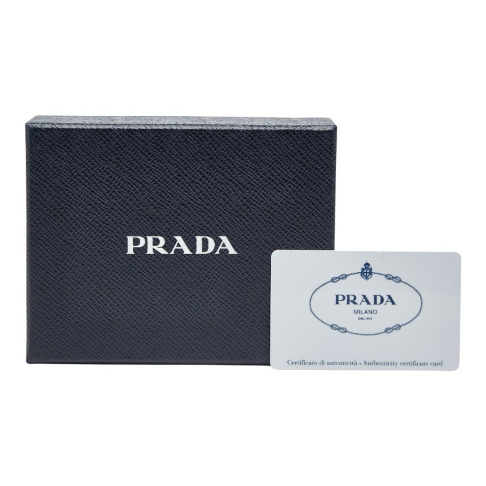 Wallet leather tri-fold Prada - 10