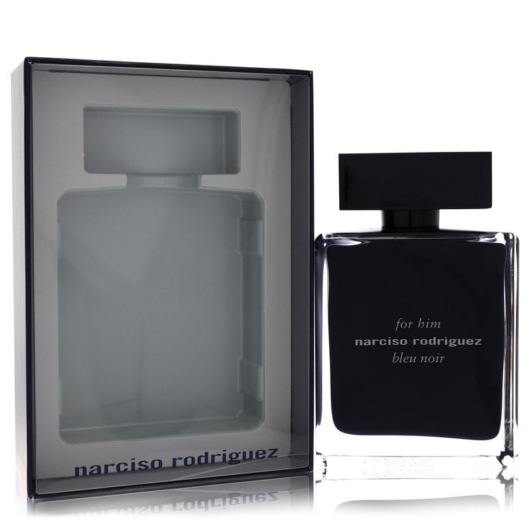 Narciso Rodriguez Bleu Noir by Narciso Rodriguez Eau De Toilette Spray 5 oz: Narciso Rodriguez Bleu Noir by Narciso Rodriguez Eau De Toilette Spray 5 oz Narciso Rodriguez Bleu Noir by Narciso Rodriguez Eau De Toilette Spray is a fresh spicy scent for men, crafted with sharp,