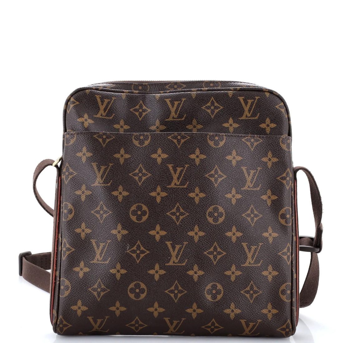 Canvas Beaubourg Monogram Handbag Trotteur Vuitton Louis: Canvas Beaubourg Monogram Handbag Trotteur Vuitton Louis Canvas Beaubourg Monogram Handbag Trotteur Vuitton Louis features a classic messenger design with a canvas exterior in brown, adorned with the 