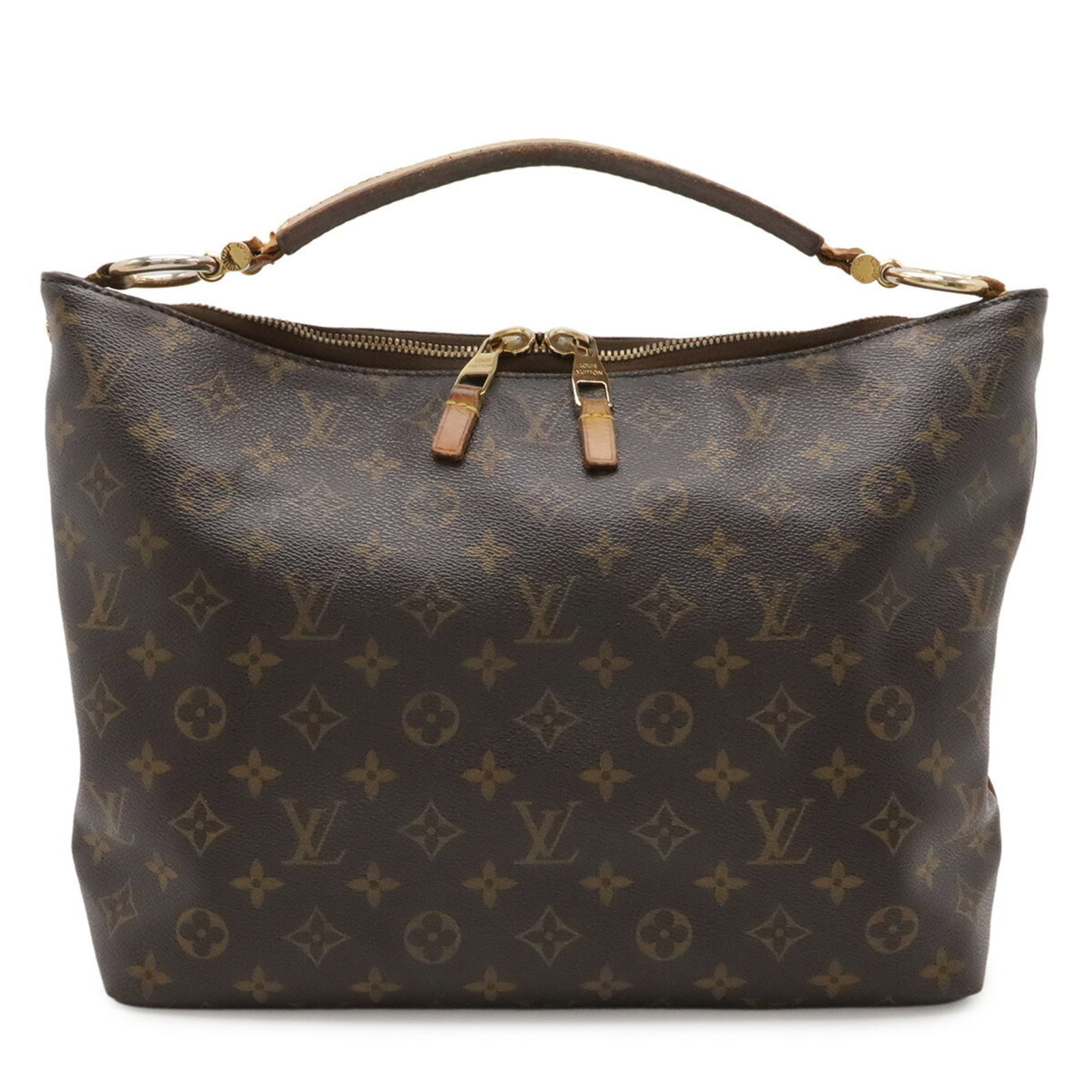 Monogram Louis Vuitton Shoulder Bag: Monogram Louis Vuitton Shoulder Bag Monogram Louis Vuitton Shoulder Bag - A timeless and iconic design, this bag features the signature Monogram pattern in rich brown leather. With its classic shoulde