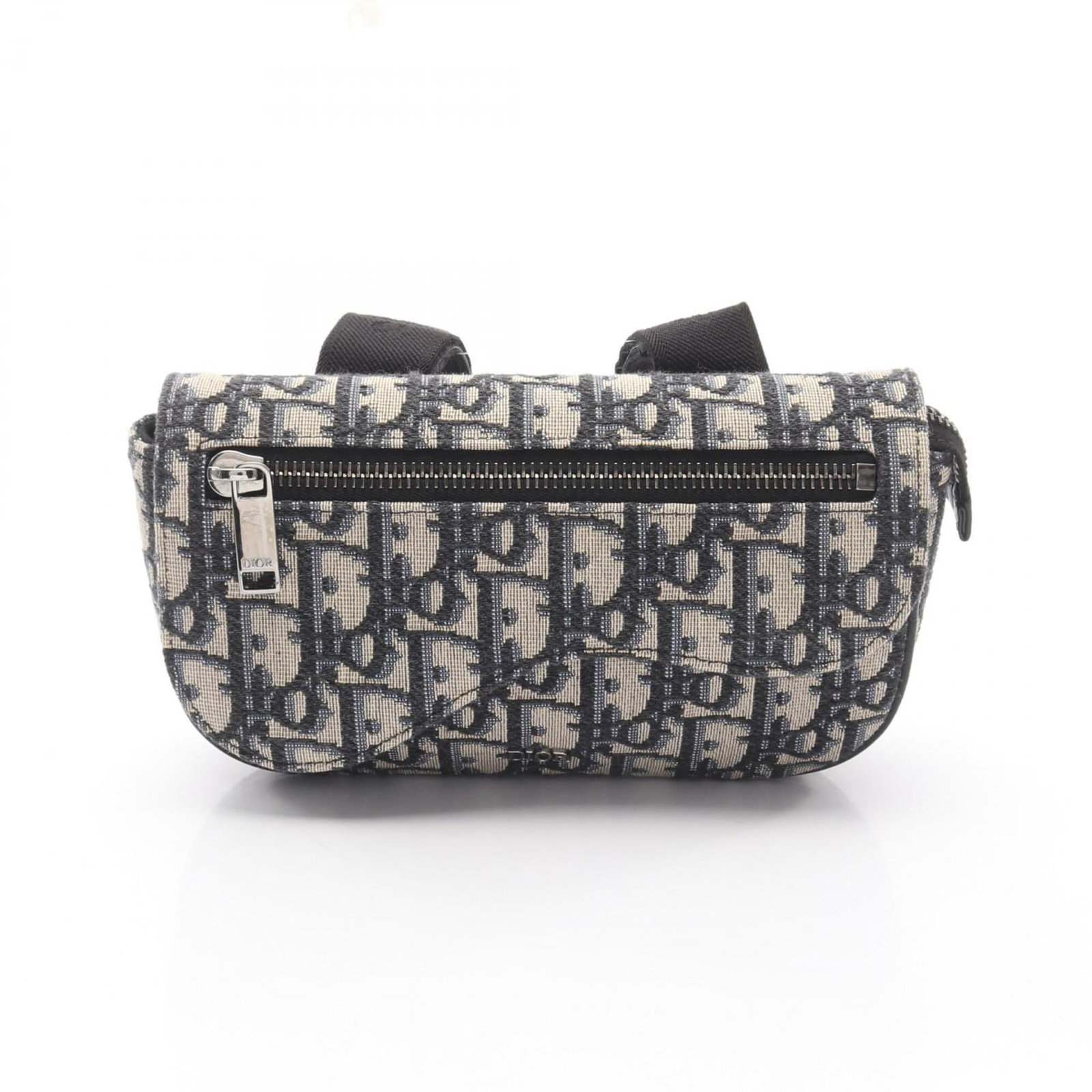 Christian Dior Clutch Bag Handbag Pouch Canvas: Christian Dior Clutch Bag Handbag Pouch Canvas Canvas clutch bag from Christian Dior, featuring a classic design in beige and navy colors. Measuring 11cm x 18cm x 3cm, it's a compact and stylish