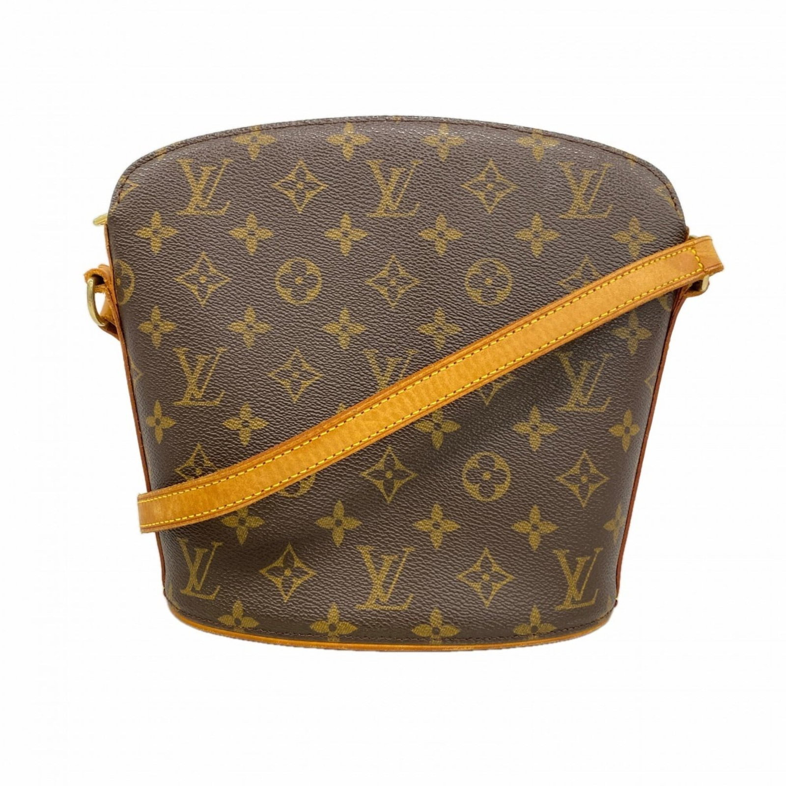 Shoulder Bag By Louis Vuitton: Shoulder Bag By Louis Vuitton Brown Louis Vuitton shoulder bag with classic design, measuring 22cm x 20cm x 10cm. The iconic M51290 model features a timeless combination of style and functionality,