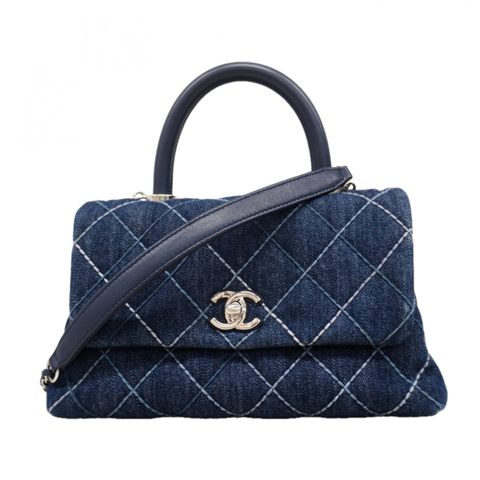 Chanel handbag denim (1 of 11)
