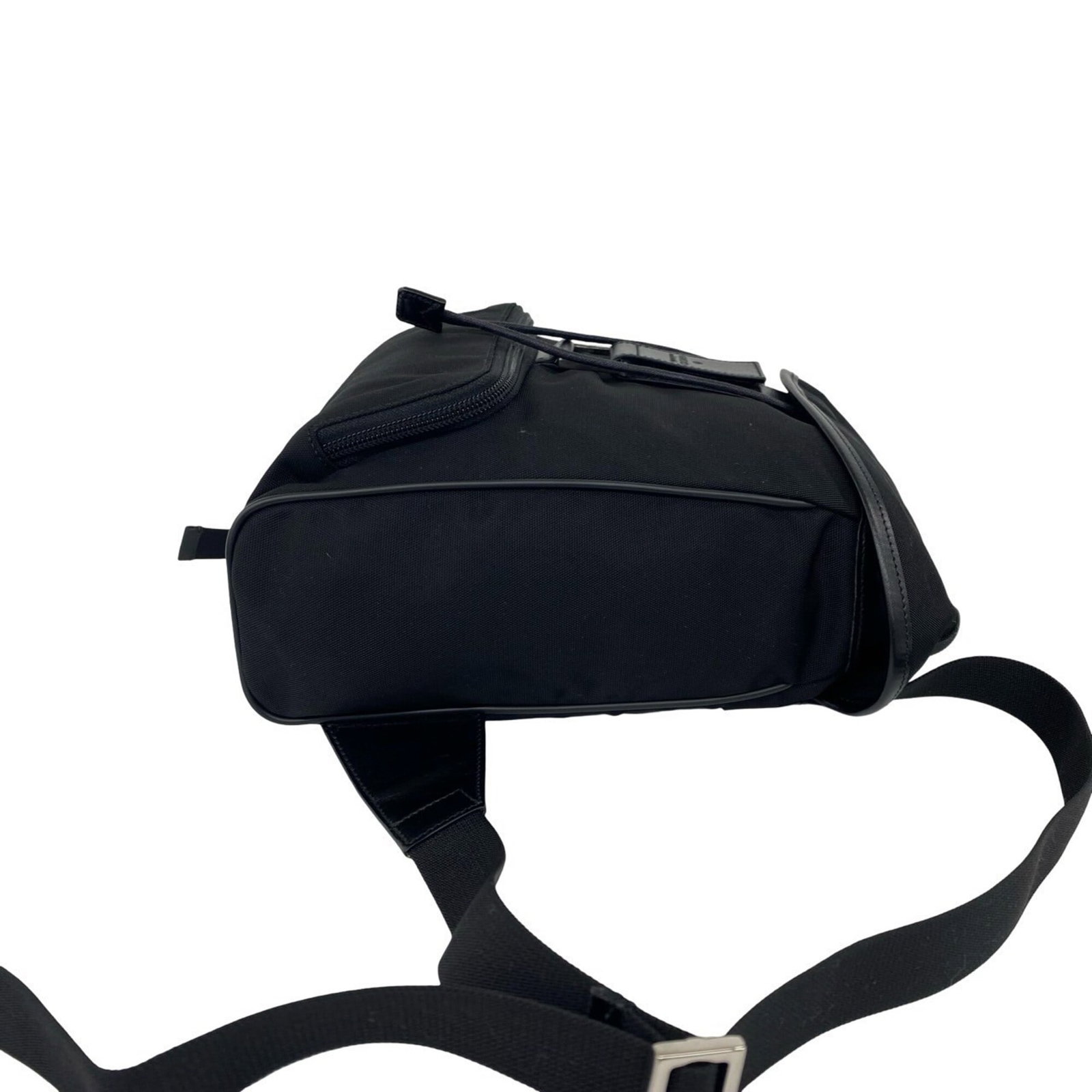 Nylon Leather Backpack Gucci - 6