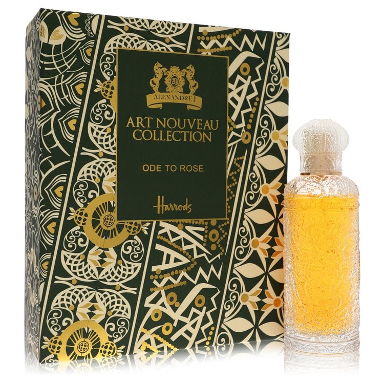 Ode To Rose by Alexandre J Eau De Parfum Spray (Unisex) 3.4 oz: Ode To Rose by Alexandre J Eau De Parfum Spray (Unisex) 3.4 oz Alexandre J's Ode To Rose eau de parfum spray is a unisex cologne available in a 3.4 oz size, offering a scent experience for those who a