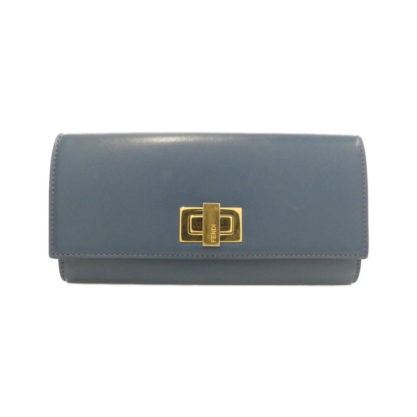 Fendi Leather Bi Fold Wallet: Fendi Leather Bi Fold Wallet The Fendi Leather Bi Fold Wallet boasts its sleek design, crafted from high-quality Calfskin leather. Measuring 9cm x 19cm x 3cm, it offers ample space for organization an