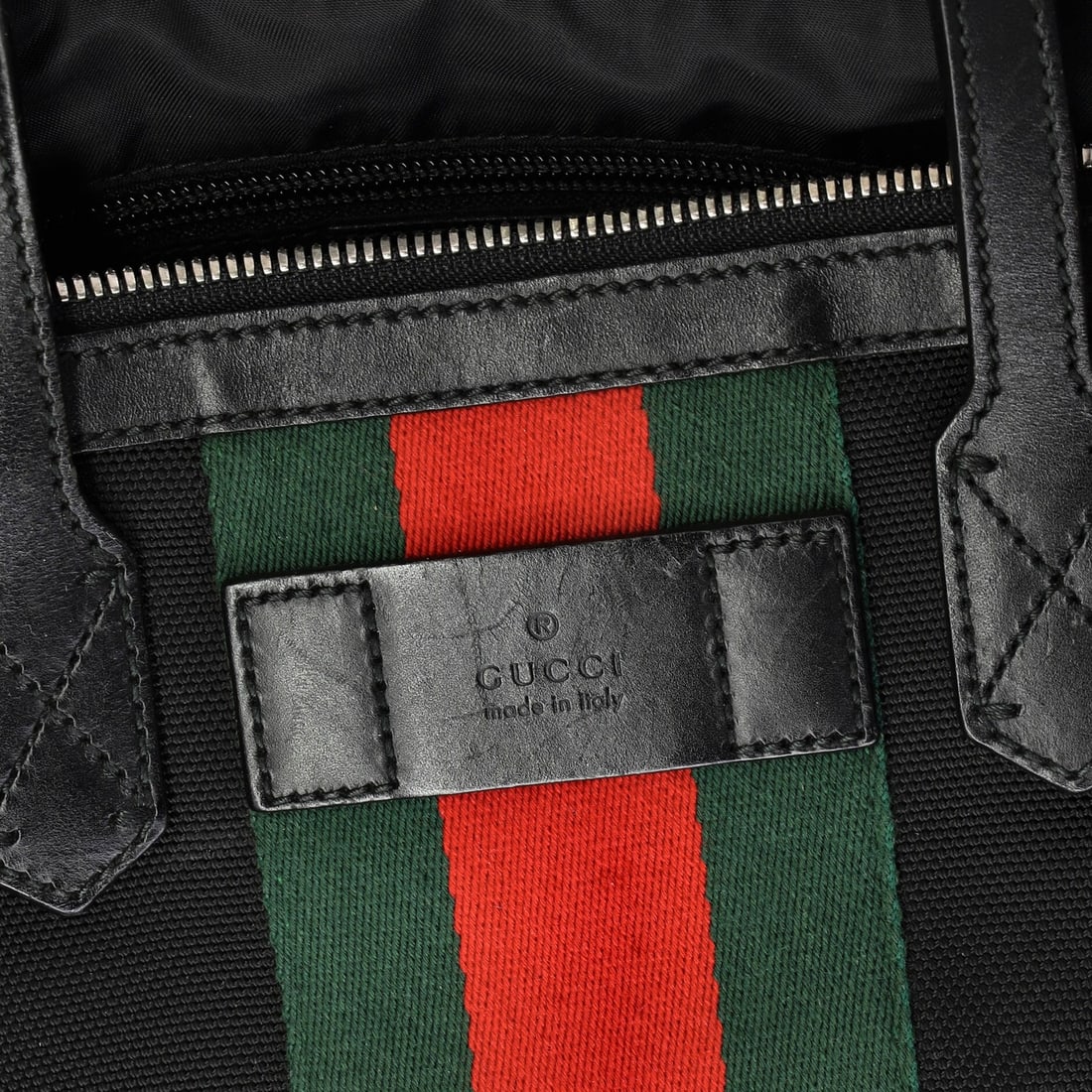 Tote Techno Medium Gucci Canvas Web Zip - 6