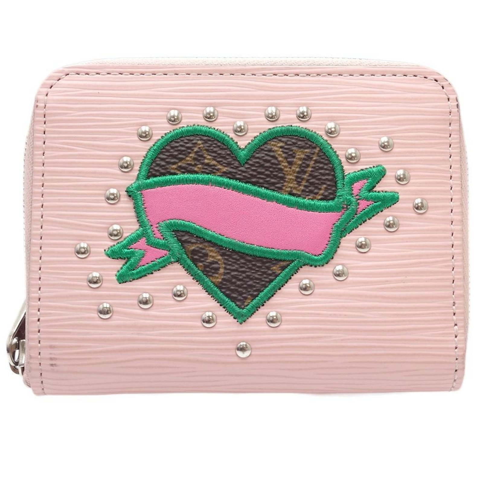Vuitton Leather Bi Fold Wallet: Vuitton Leather Bi Fold Wallet Rose ballerine leather, the signature style of Louis Vuitton, adorns this bi-fold wallet. A timeless design element, rose ballerine leather adds a touch of elegance to t