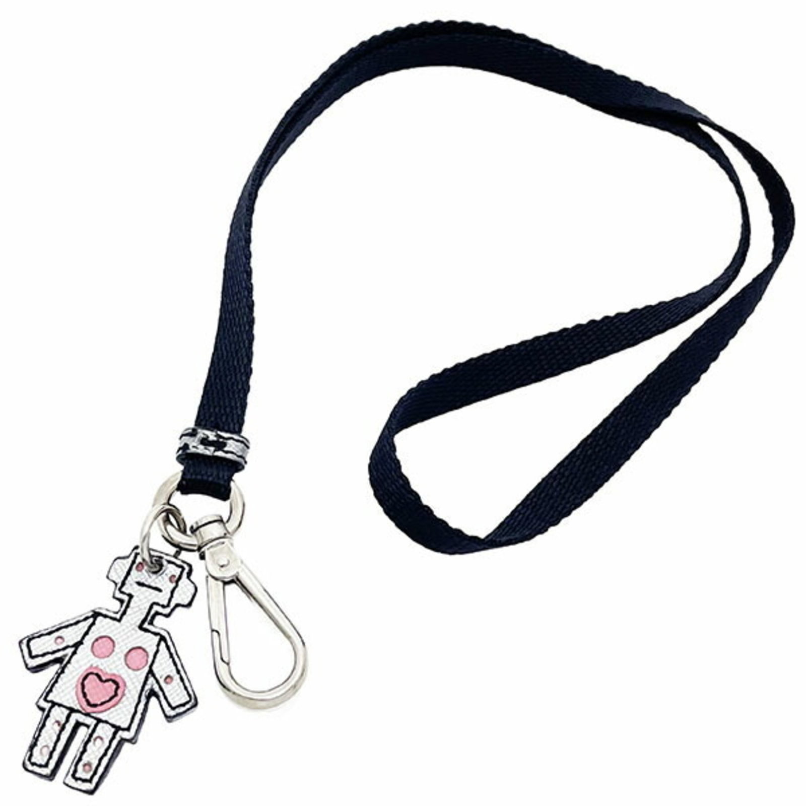 Prada Neck Strap Leather Nylon - 3