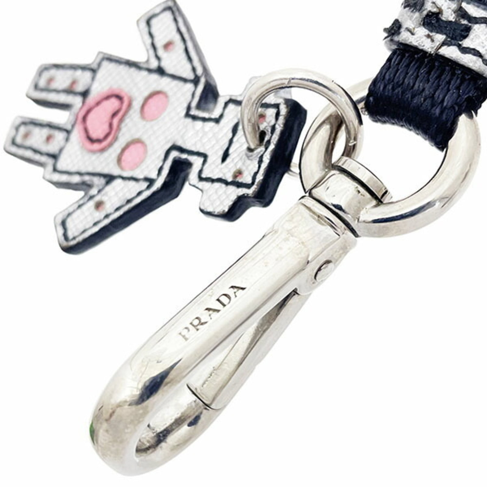 Prada Neck Strap Leather Nylon - 5