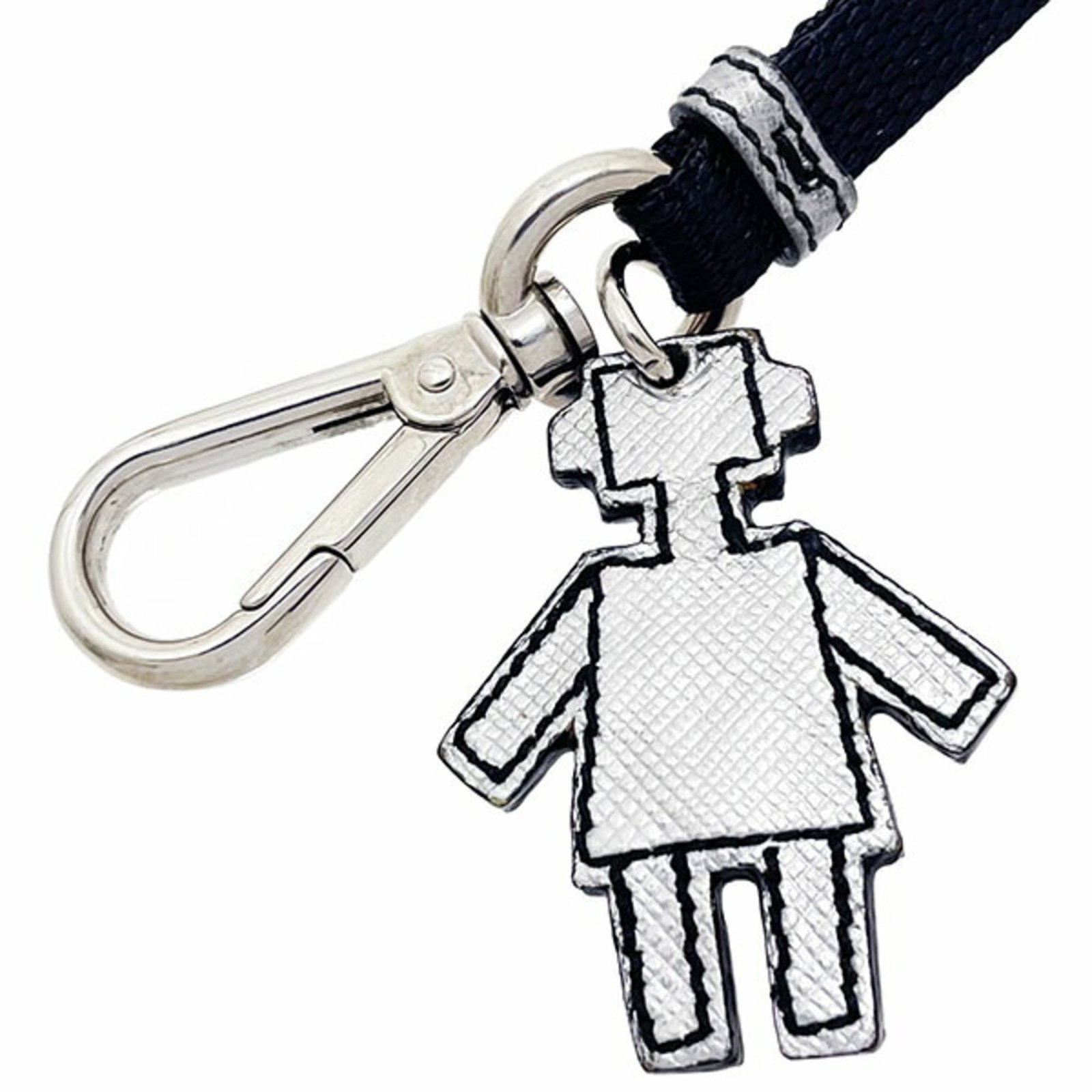 Prada Neck Strap Leather Nylon - 6