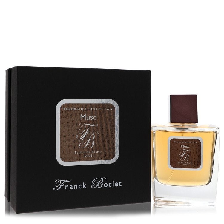 Franck Boclet Musc by Franck Boclet Eau De Parfum Spray (Unisex) 3.4 oz: Franck Boclet Musc by Franck Boclet Eau De Parfum Spray (Unisex) 3.4 oz Franck Boclet Musc by Franck Boclet Eau De Parfum Spray features a warm and inviting top layer with notes of musk and spices, bl