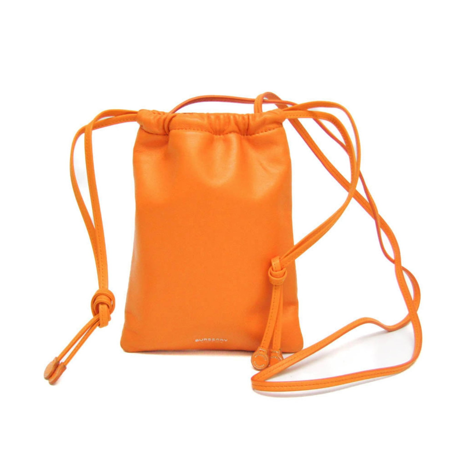 Shoulder Bag Leather Burberry: Shoulder Bag Leather Burberry Burberry's iconic leather shoulder bag boasts a vibrant orange hue and sleek design. Made from high-quality leather, this stylish accessory features a durable constructio