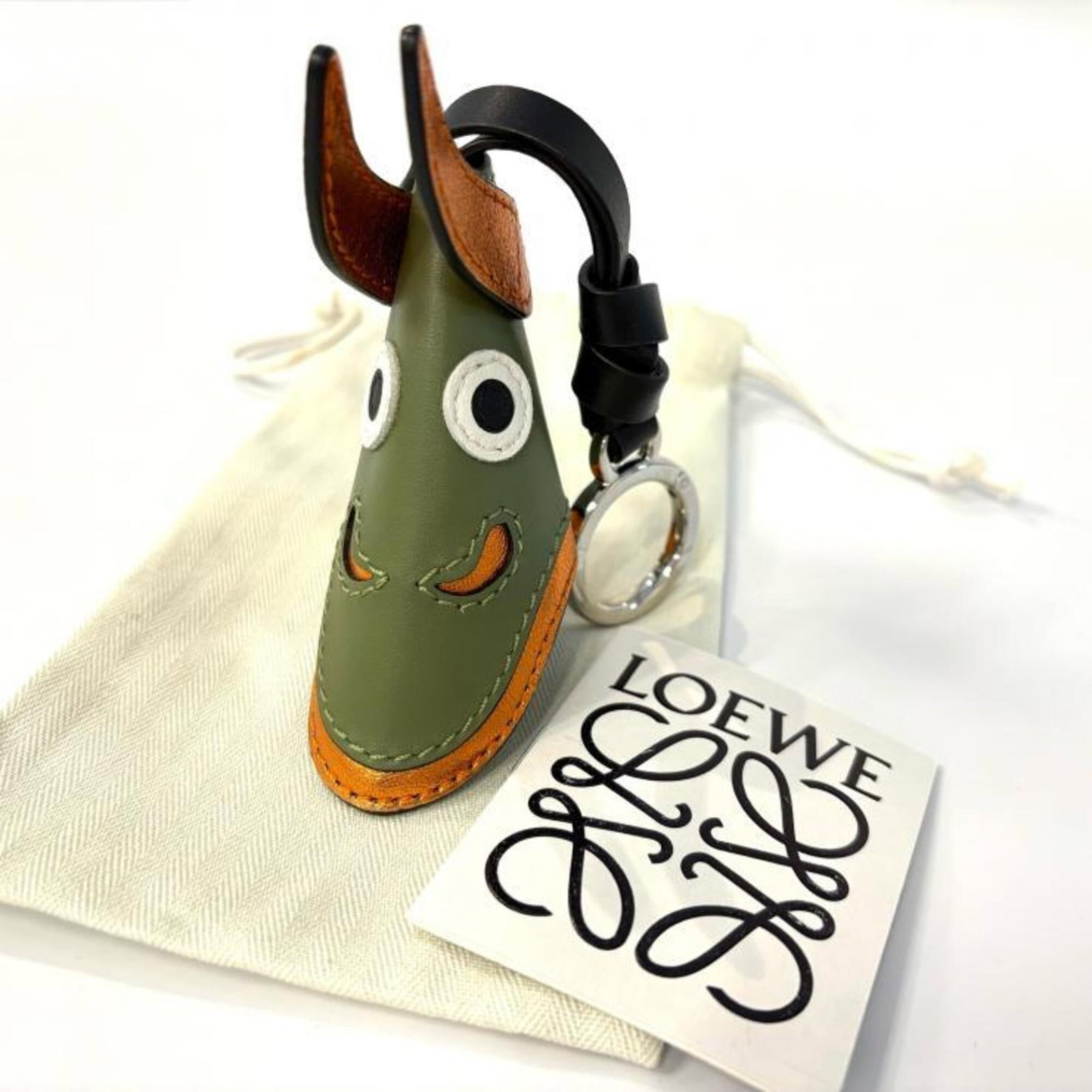 Keyring Leather by Loewe - 2