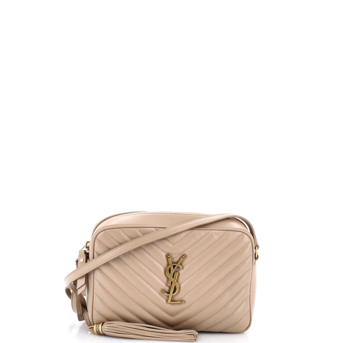 Saint Laurent Lou Camera Bag Matelasse Chevron Leather Small (1 of 7)