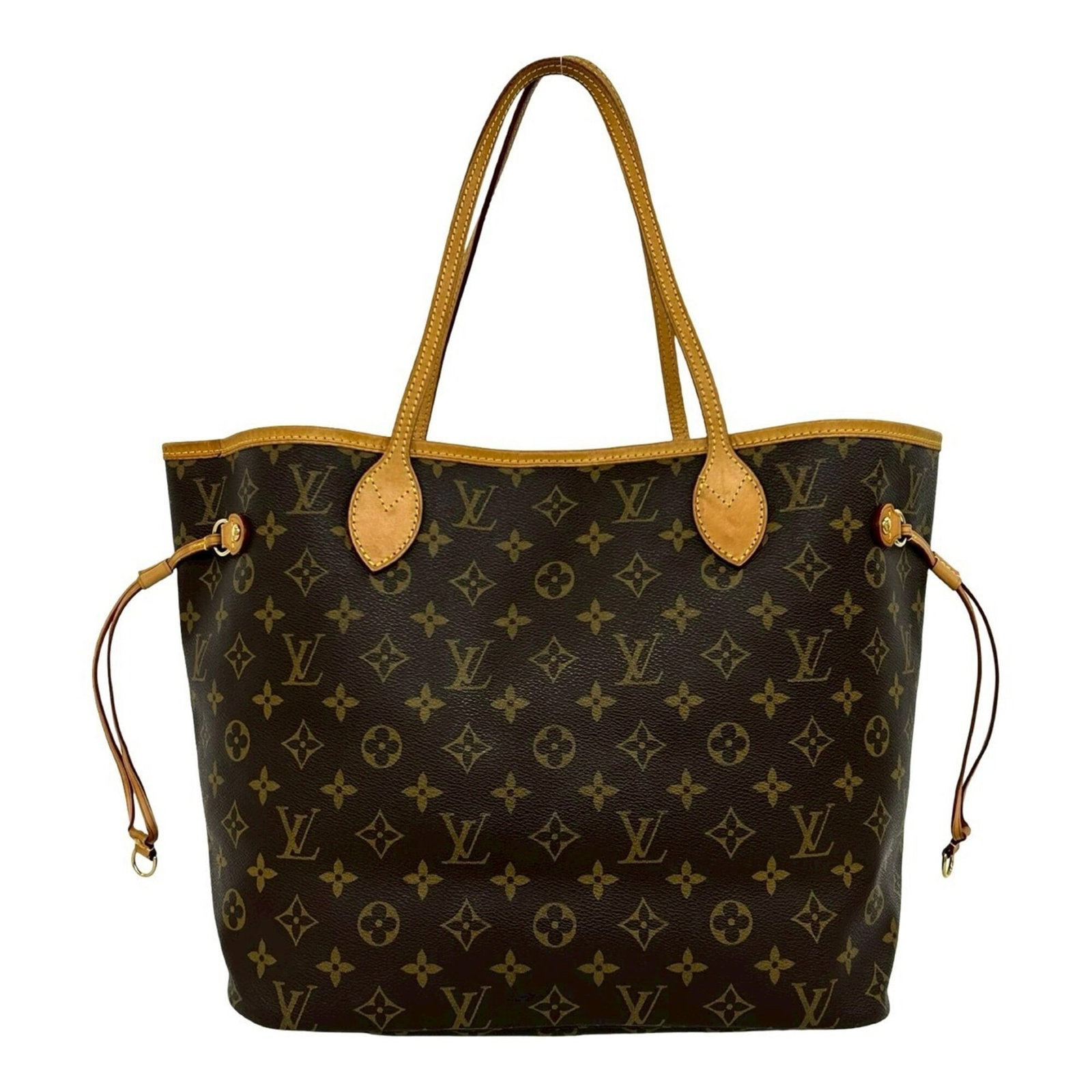 PVC leather handbag tote bag Louis Vuitton: PVC leather handbag tote bag Louis Vuitton Brown Louis Vuitton PVC leather tote bag with classic design, measuring 21.5cm x 28cm x 13cm. This stylish handbag features a durable combination of leather