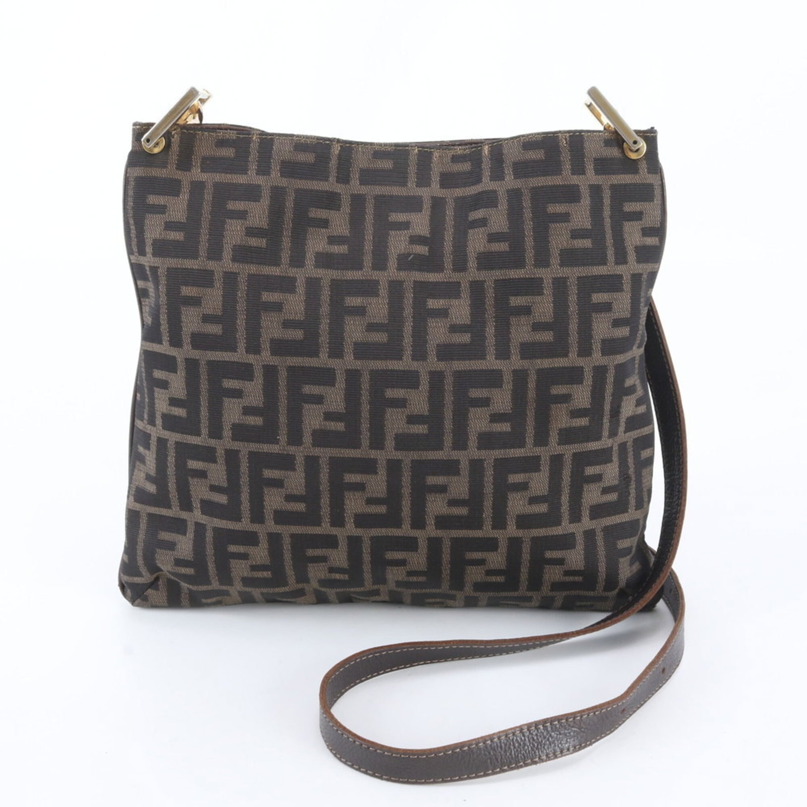 Fendi Messenger Bag Shoulder Bag Tote Bag Leather Nylon (1 of 11)