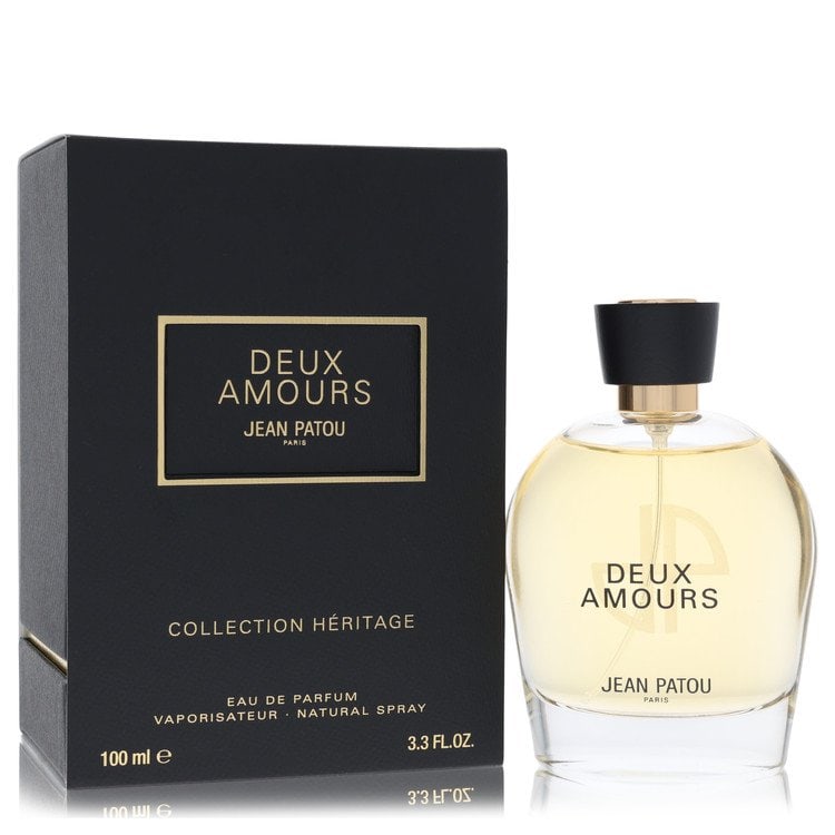 Deux Amours by Jean Patou Eau DE Parfum Spray 3.3 oz: Deux Amours by Jean Patou Eau DE Parfum Spray 3.3 oz Deux Amours by Jean Patou Eau DE Parfum Spray offers a lasting, summery aroma with spicy notes of bergamot and neroli. This feminine scent features