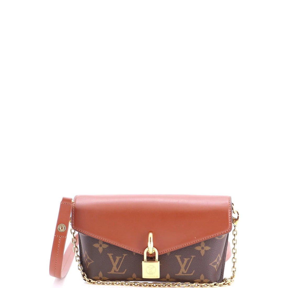 Louis Vuitton Padlock on Strap Handbag Monogram Canvas and Leather (1 of 7)