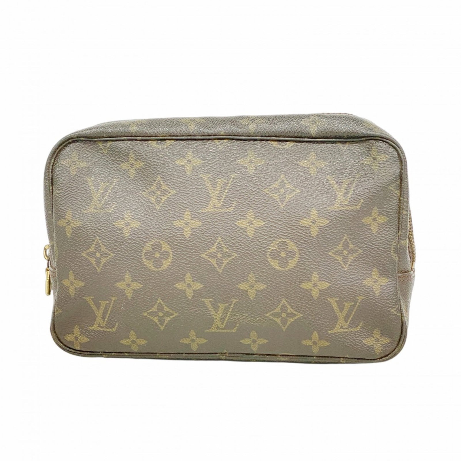 Louis Vuitton Pouch: Louis Vuitton Pouch Brown Louis Vuitton Pouch with Classic Design. Made from high-quality materials, this women's pouch features a timeless design and dimensions that make it easy to carry everyday es