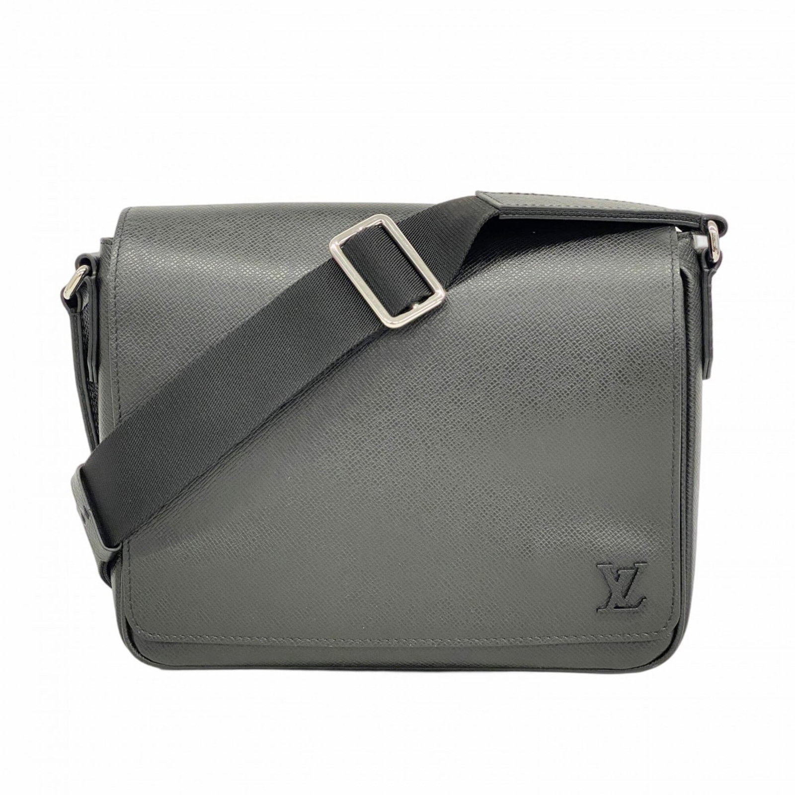 Shoulder Bag By Louis Vuitton: Shoulder Bag By Louis Vuitton The Louis Vuitton shoulder bag boasts sleek, monochromatic design with clean lines and classic style. Measuring 21cm x 25cm x 6.5cm, it offers a spacious interior space