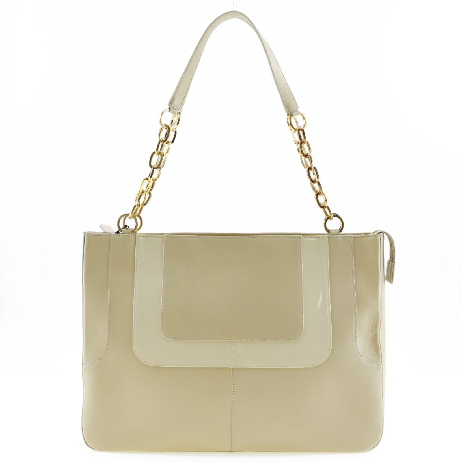 Versace Shoulder Bag Leather: Versace Shoulder Bag Leather Versace Shoulder Bag Leather - A Timeless Classic. This beige calfskin shoulder bag from Versace features premium leather construction and comes with a dust bag for added 