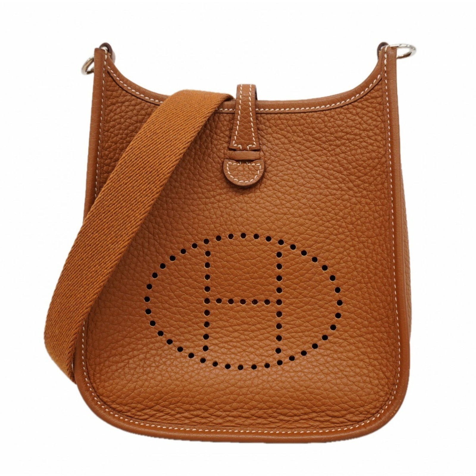 Hermes Shoulder Bag Taurillon Clemence Leather: Hermes Shoulder Bag Taurillon Clemence Leather Taurillon Clemence leather, renowned for its exceptional durability and rich patina, adorns this elegant shoulder bag from Hermes. The gold hardware adds