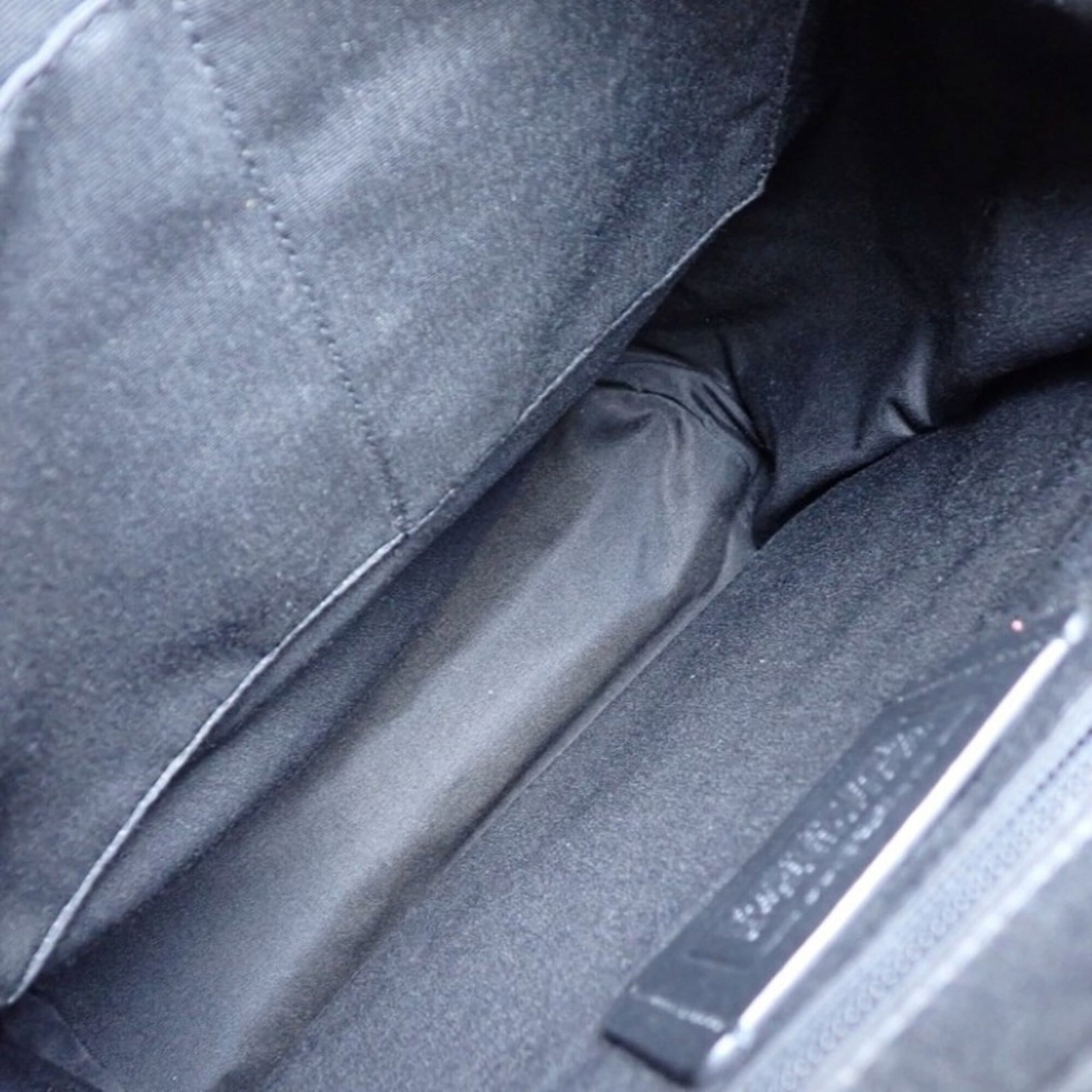 Canvas leather backpack coach - 8