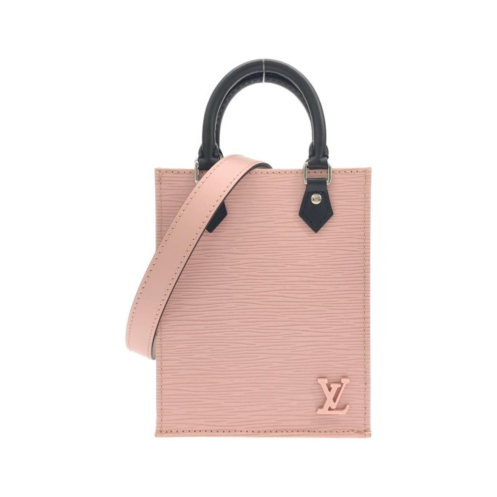 Louis Vuitton Shoulder Bag Leather: Louis Vuitton Shoulder Bag Leather Leather Calfskin Louis Vuitton Shoulder Bag in Rose Color. This women's and men's shoulder bag features a classic design with a rose-colored leather exterior, measur