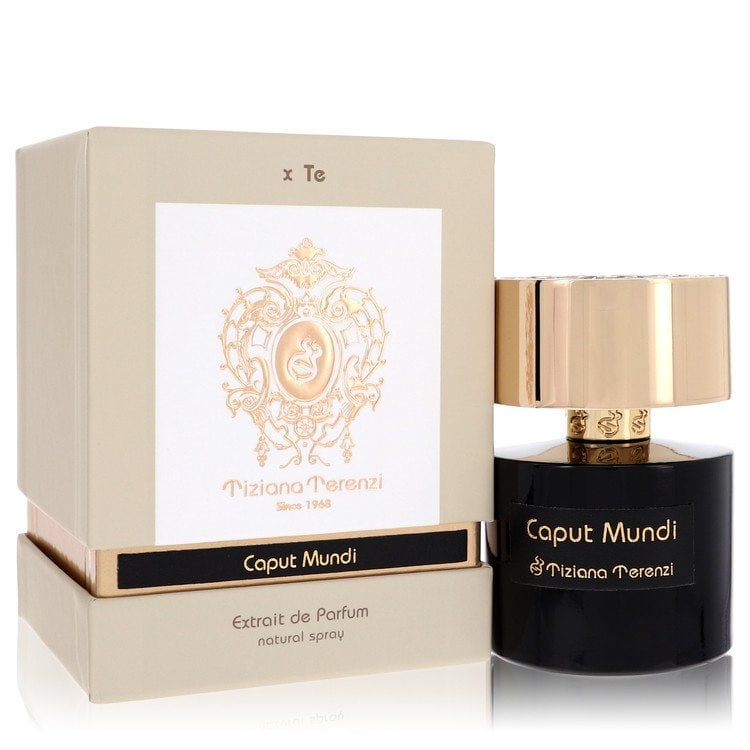 Tiziana Terenzi Caput Mundi by Tiziana Terenzi Extrait De Parfum Spray 3.38 oz: Tiziana Terenzi Caput Mundi by Tiziana Terenzi Extrait De Parfum Spray 3.38 oz Sensual and alluring, Tiziana Terenzi Caput Mundi by Tiziana Terenzi Extrait De Parfum Spray captures the exotic old worl