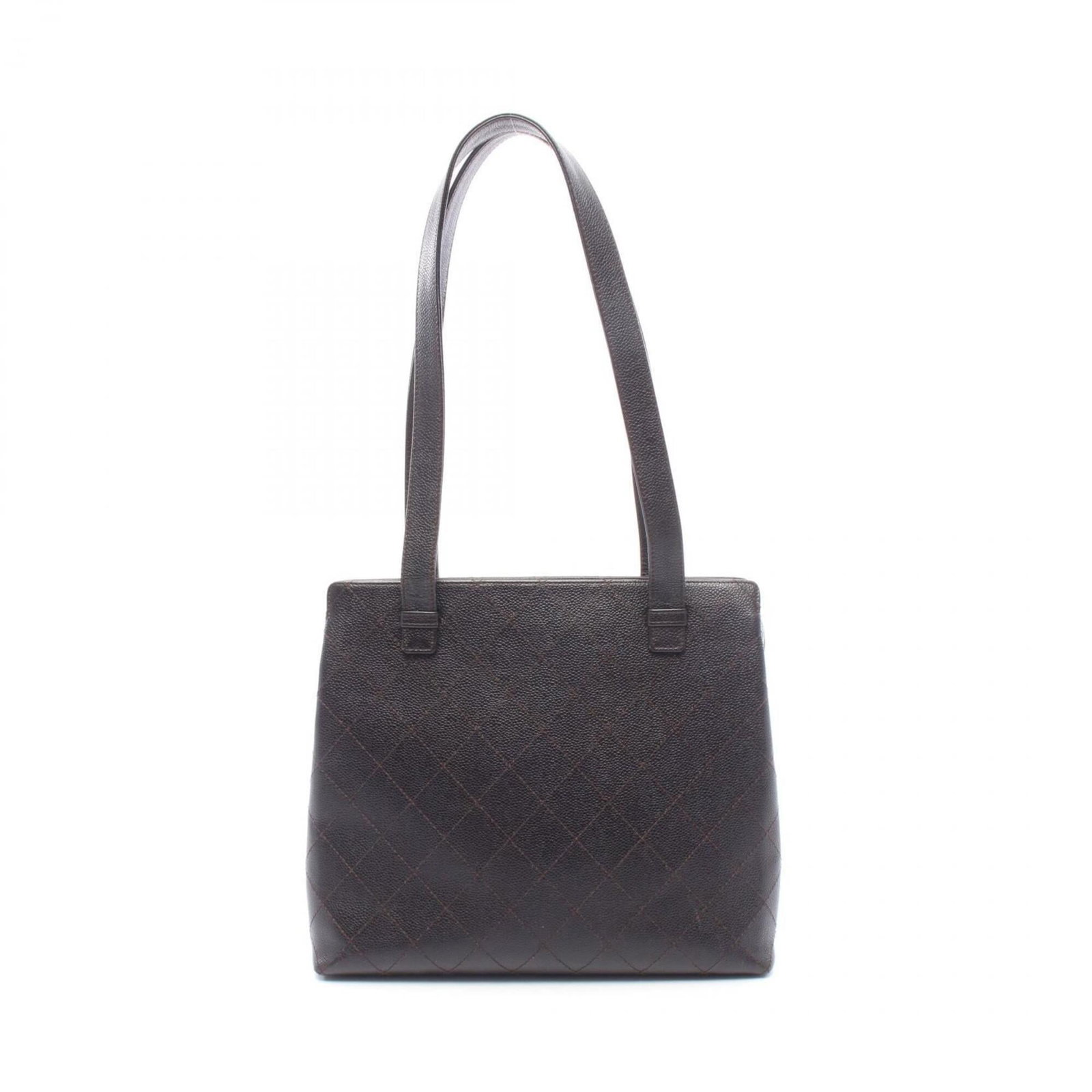 Leather Tote Bag Handbag Chanel: Leather Tote Bag Handbag Chanel Calfskin leather construction and classic Matelasse design make this Chanel tote bag a timeless choice. With its sturdy 68.5cm strap length and spacious interior, it's