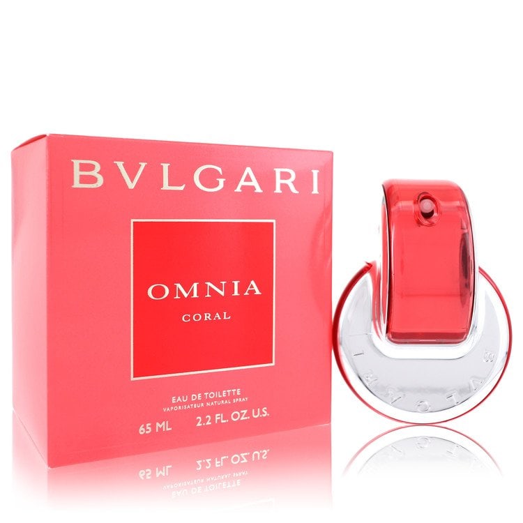Omnia Coral by Bvlgari Eau De Toilette Spray 2.2 oz: Omnia Coral by Bvlgari Eau De Toilette Spray 2.2 oz Omnia Coral by Bvlgari Eau De Toilette Spray offers a floral and fruity fragrance with a sensual and exotic blend of notes. This long-lasting scent 