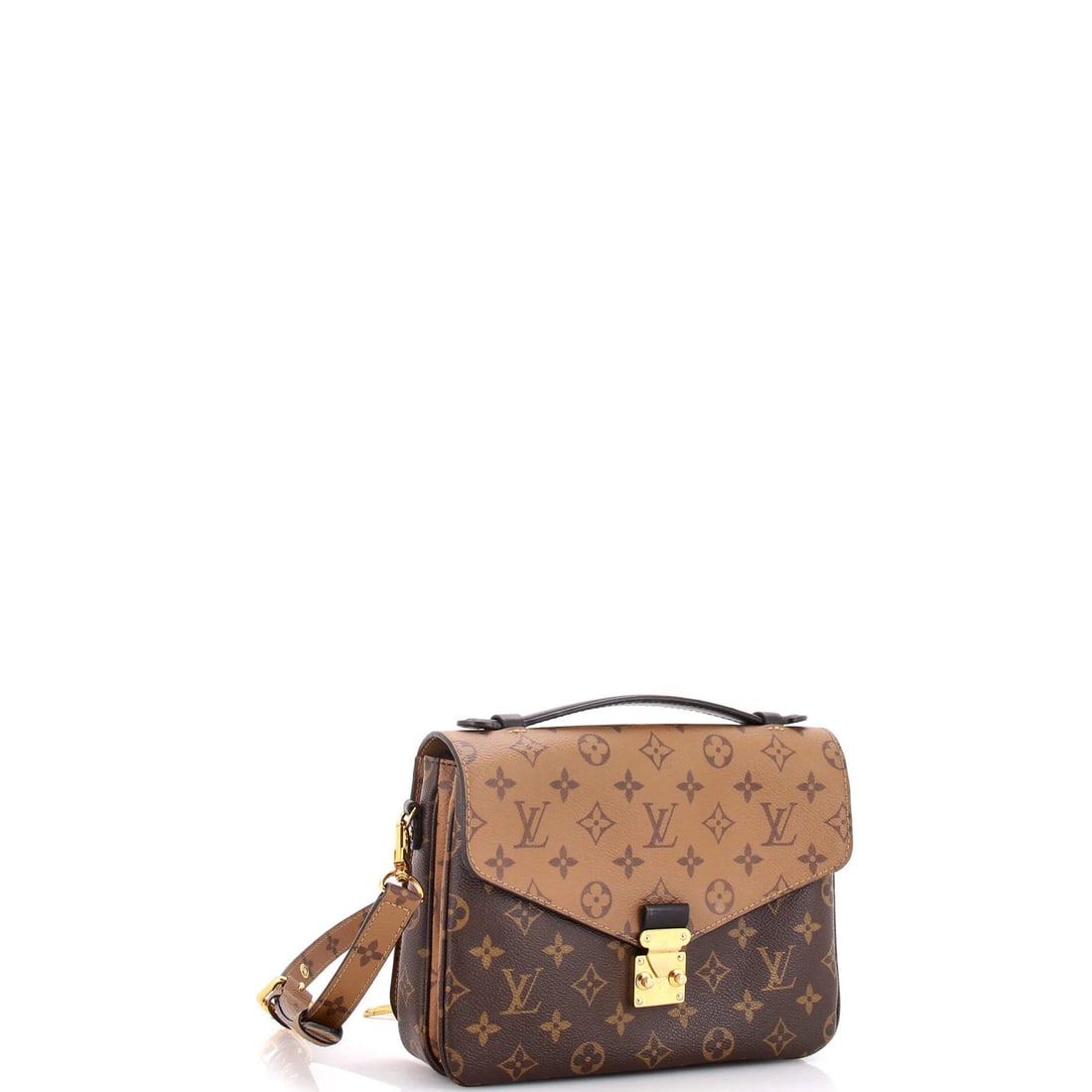 Reverse Louis Vuitton Pochette Monogram Canvas - 2