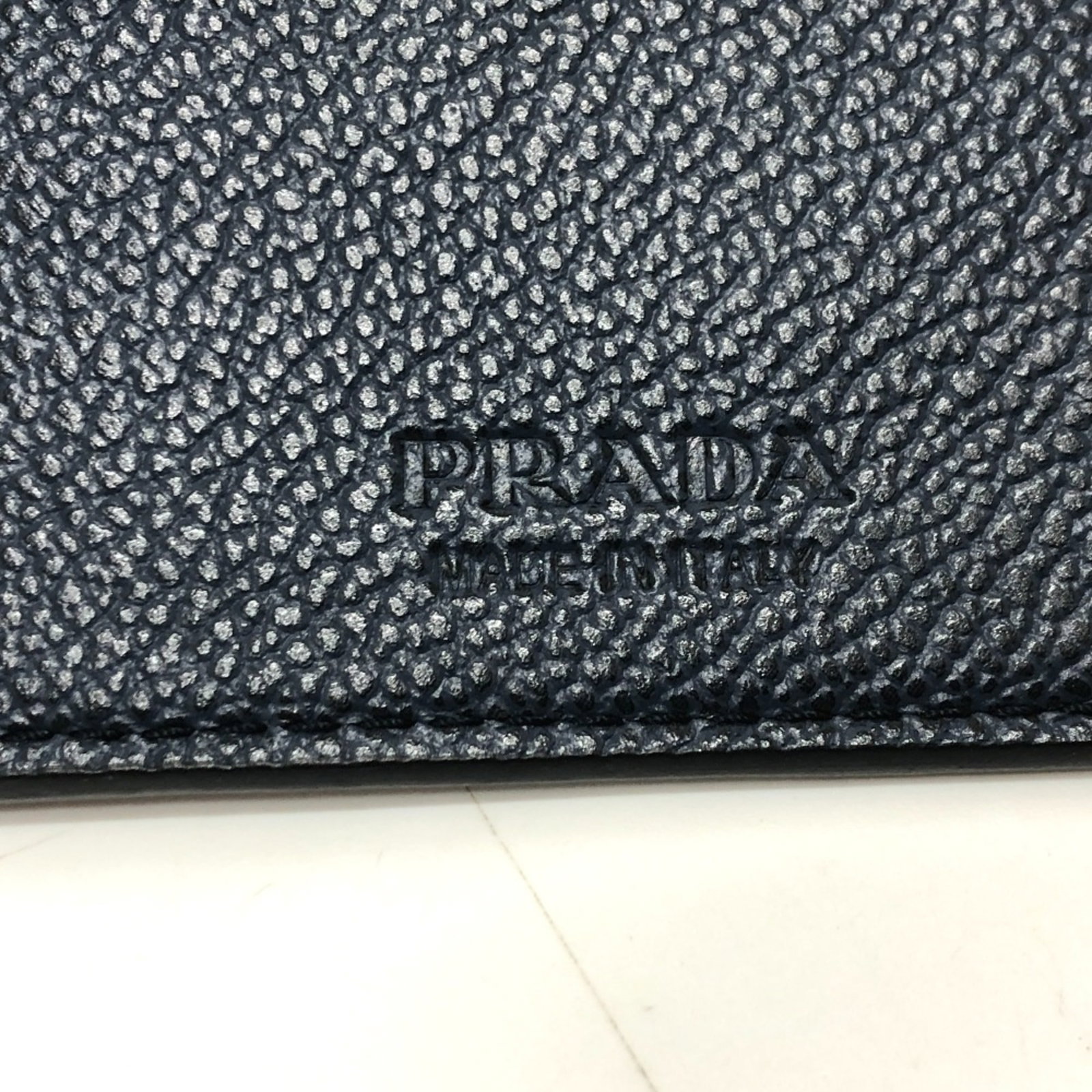 Long Wallet Leather Bi Fold Prada - 10