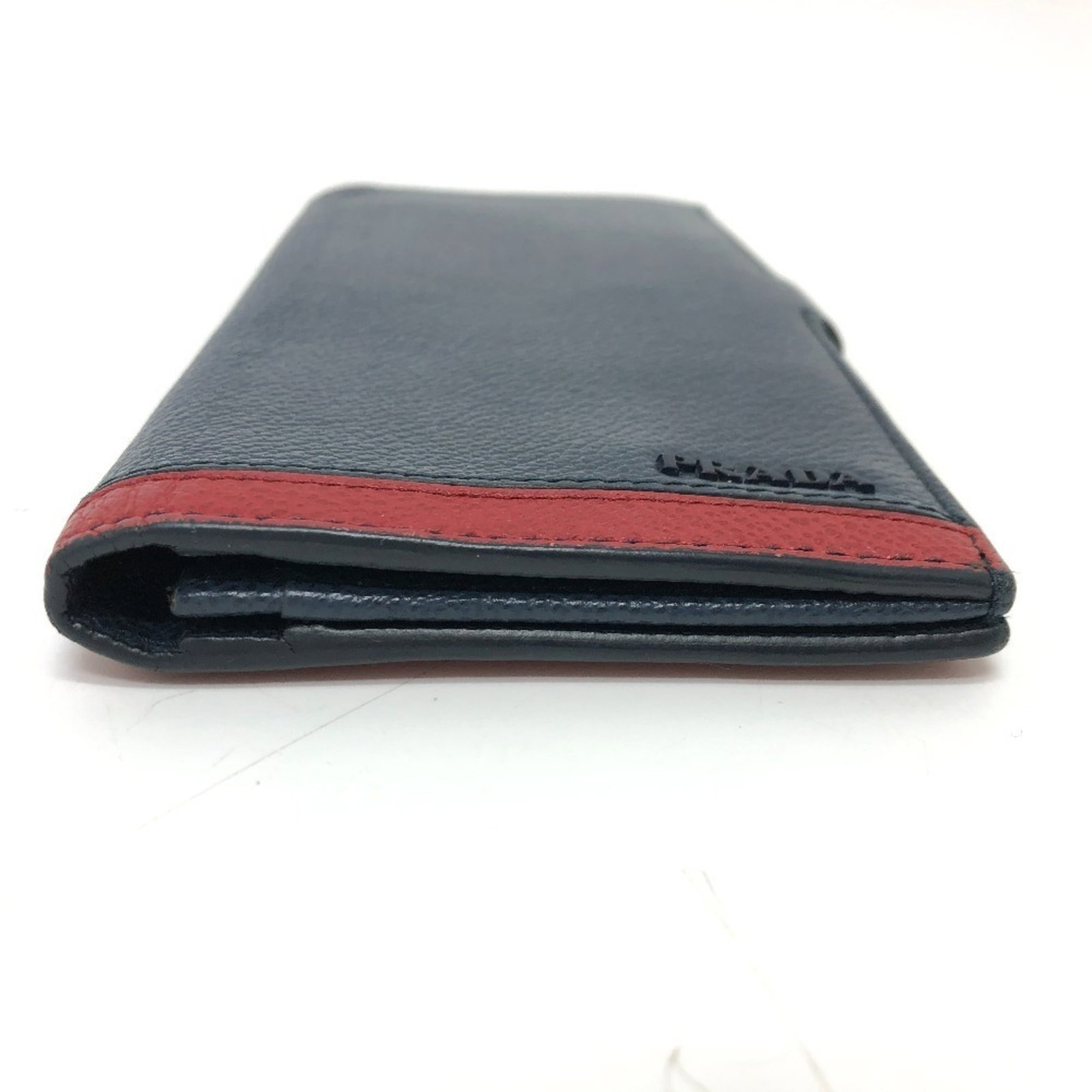 Long Wallet Leather Bi Fold Prada - 3
