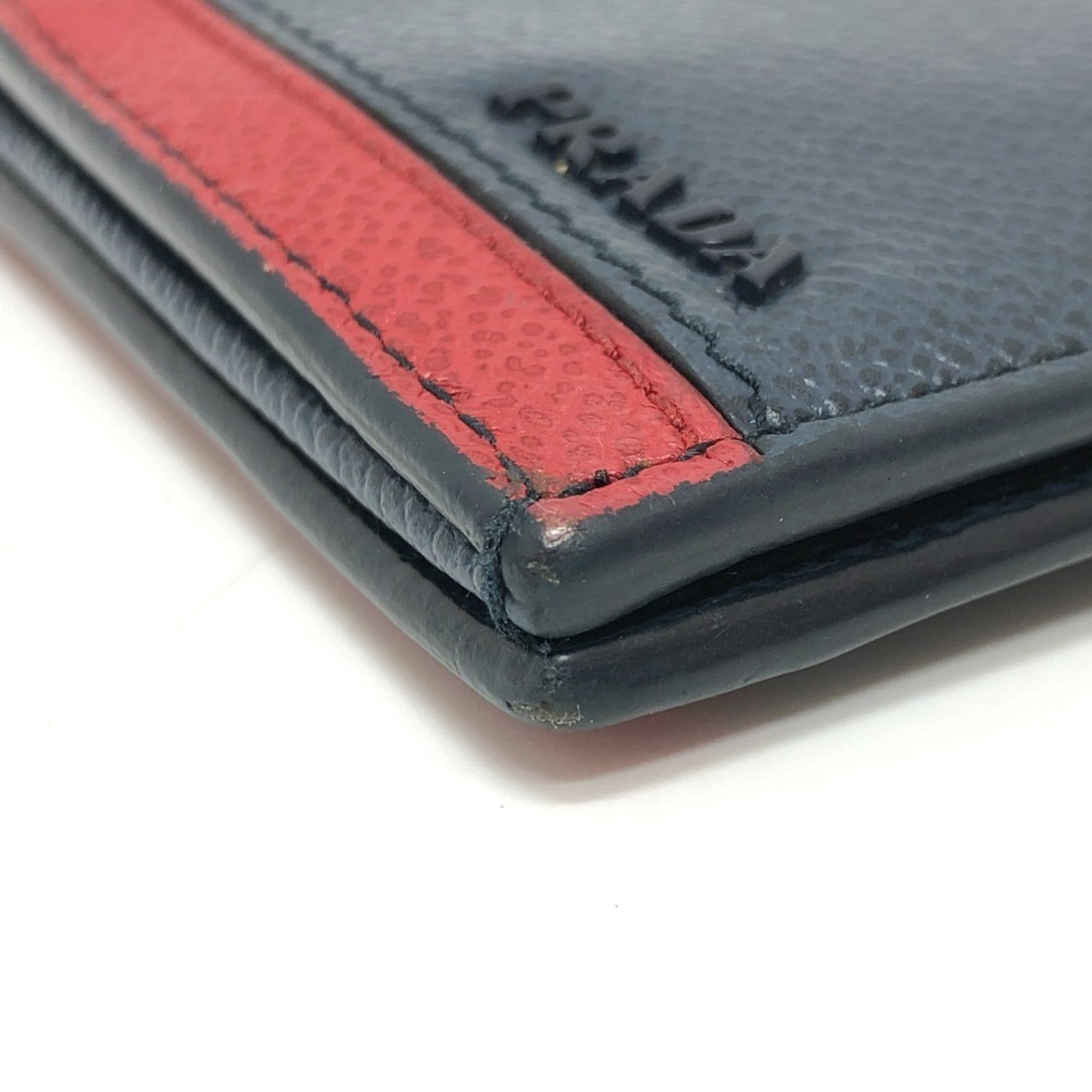 Long Wallet Leather Bi Fold Prada - 5