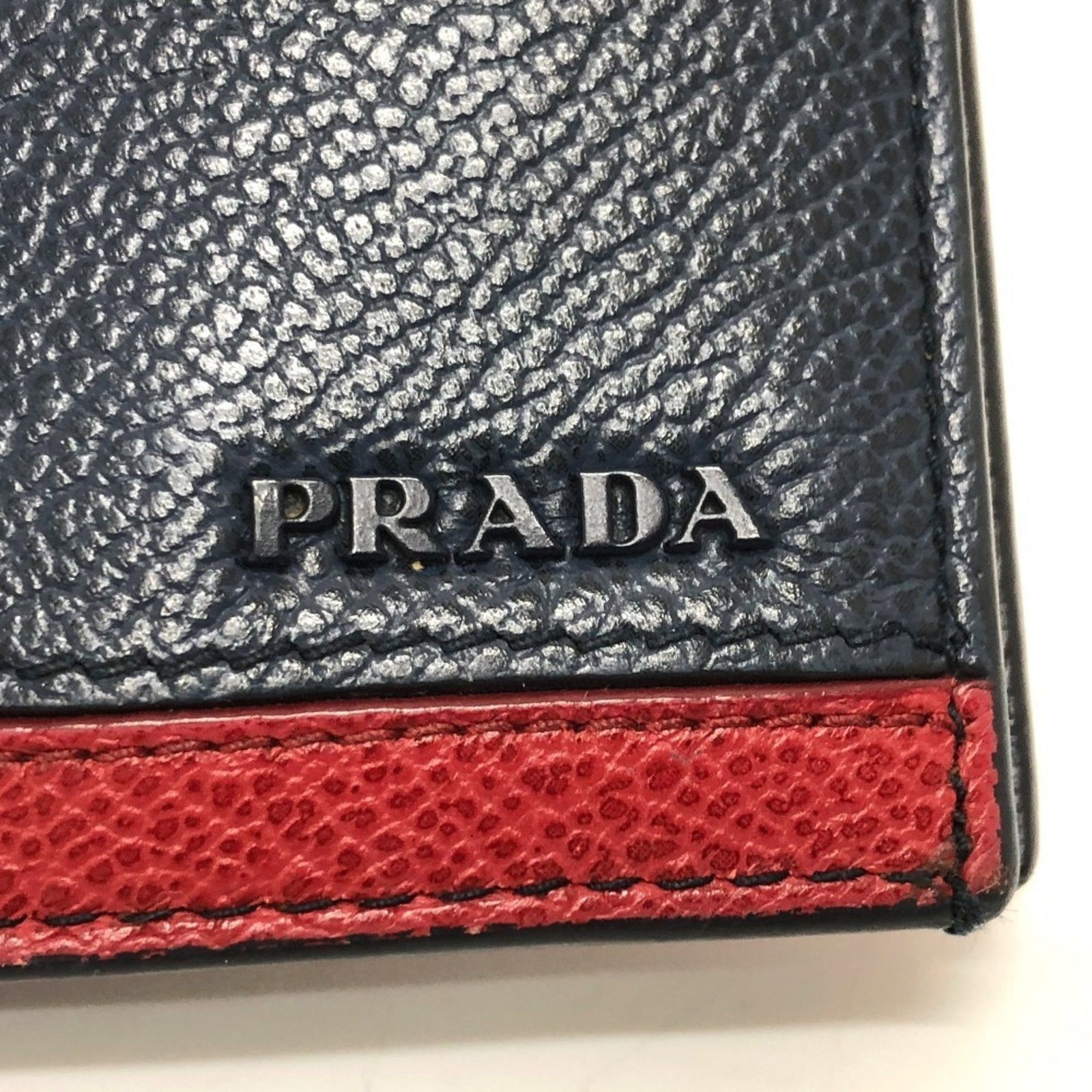 Long Wallet Leather Bi Fold Prada - 6