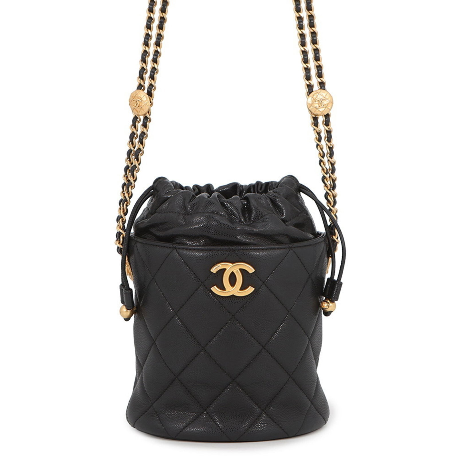 Chanel Handbag Shoulder Bag Grained Calfskin (1 of 17)