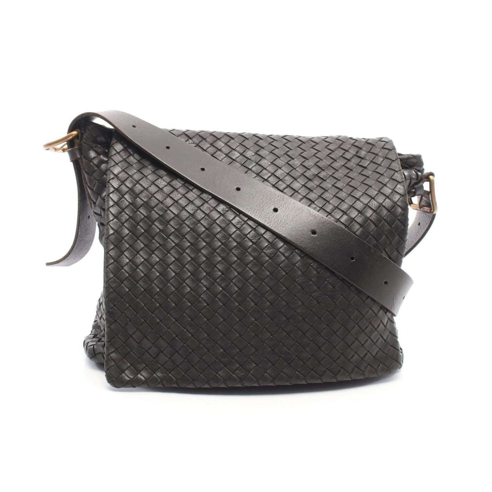 Veneta Leather Bag Shoulder Handbag: Veneta Leather Bag Shoulder Handbag Bottega Veneta's iconic leather shoulder bag features sleek black design, precise measurements, and premium leather construction. Measuring 27cm x 32cm x 7cm, it