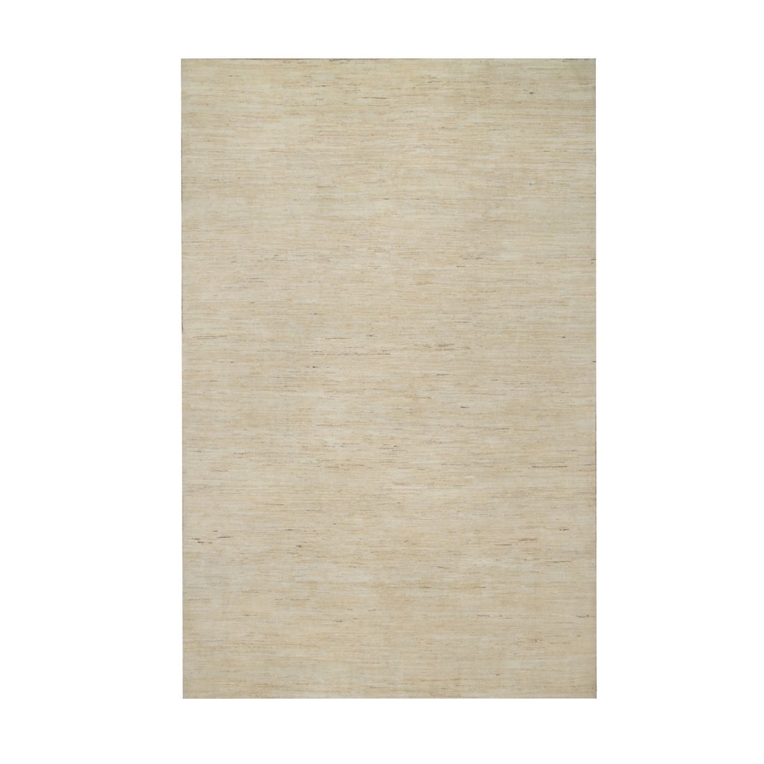 6'4"x9'9" Swan White Plain Design Lori Buft Pure Wool Hand Knotted Rug: 6'4"x9'9" Swan White Plain Design Lori Buft Pure Wool Hand Knotted Rug The Swan White Plain Design Lori Buft Pure Wool Hand Knotted Rug boasts an impressive size, measuring 6'4" x 9'9". Made from high