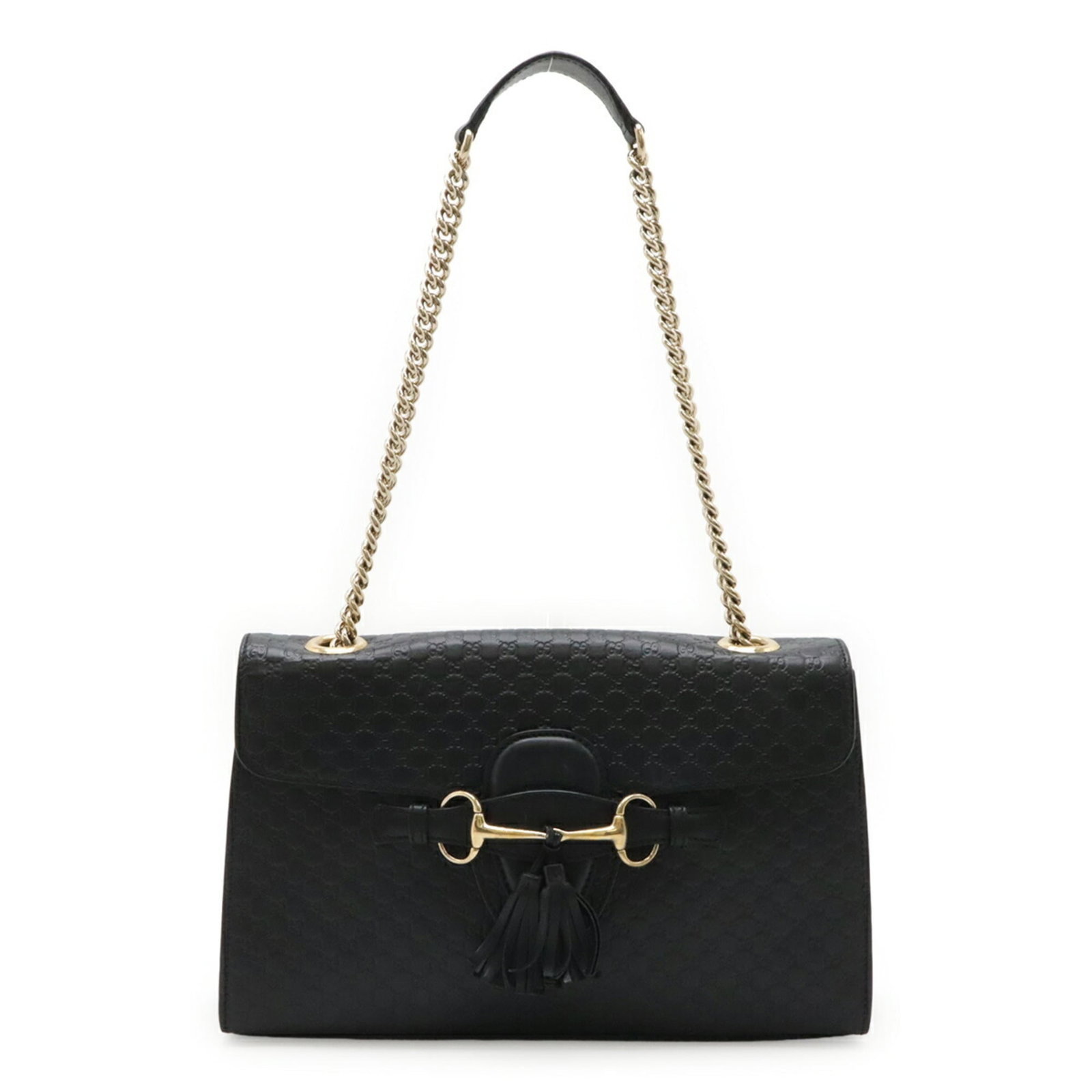 Gucci micro leather bag shoulder: Gucci micro leather bag shoulder Black MicroGG leather shoulder bag with 58cm adjustable strap, measuring 18cm x 30cm x 8cm. This Gucci micro leather bag features the iconic MicroGuccissima design and