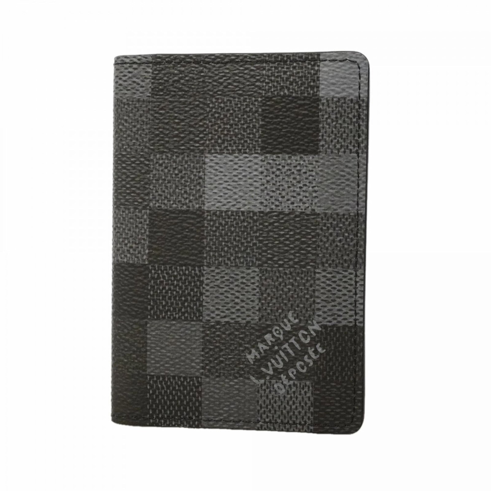 Case card Louis Vuitton: Case card Louis Vuitton Case card Louis Vuitton bears a signature. Made from high-quality materials, it measures 11cm x 7.5cm x 1cm and features the classic Noir color. This compact case is designed t