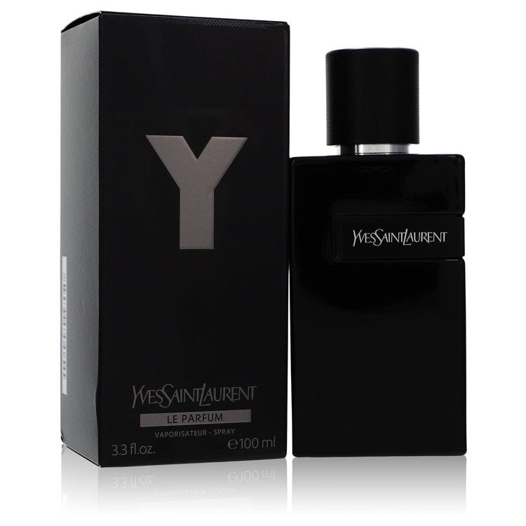 Y Le Parfum by Yves Saint Laurent Eau De Parfum Spray 3.3 oz: Y Le Parfum by Yves Saint Laurent Eau De Parfum Spray 3.3 oz Y Le Parfum by Yves Saint Laurent Eau De Parfum Spray is a dark amber fougere scent, blending bold aldehydes with grapefruit, apple and fre