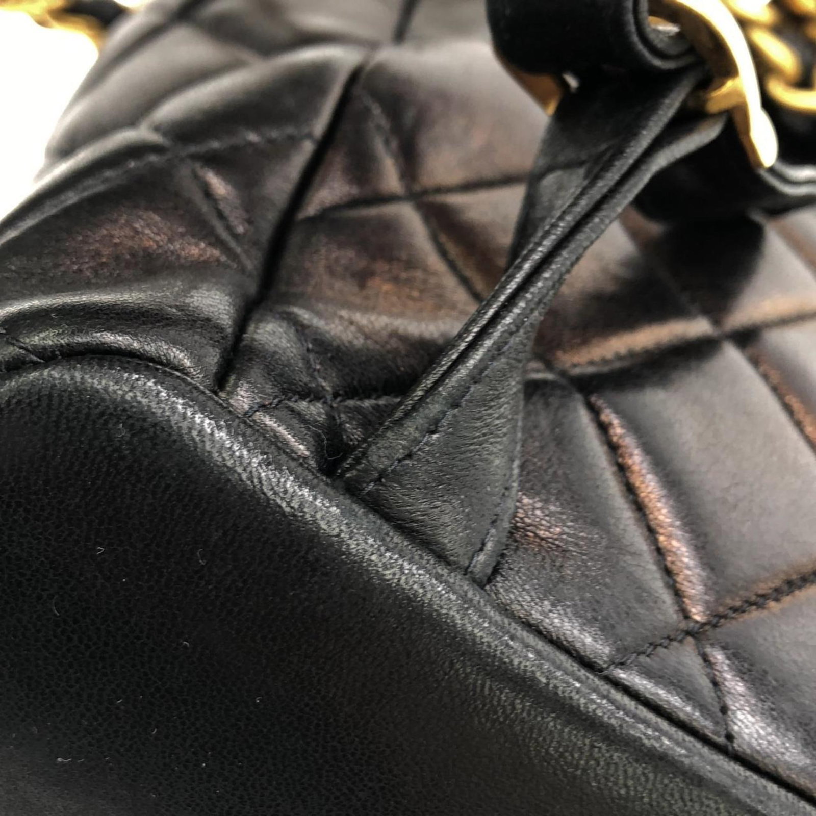 Leather Backpack by Chanel - 7