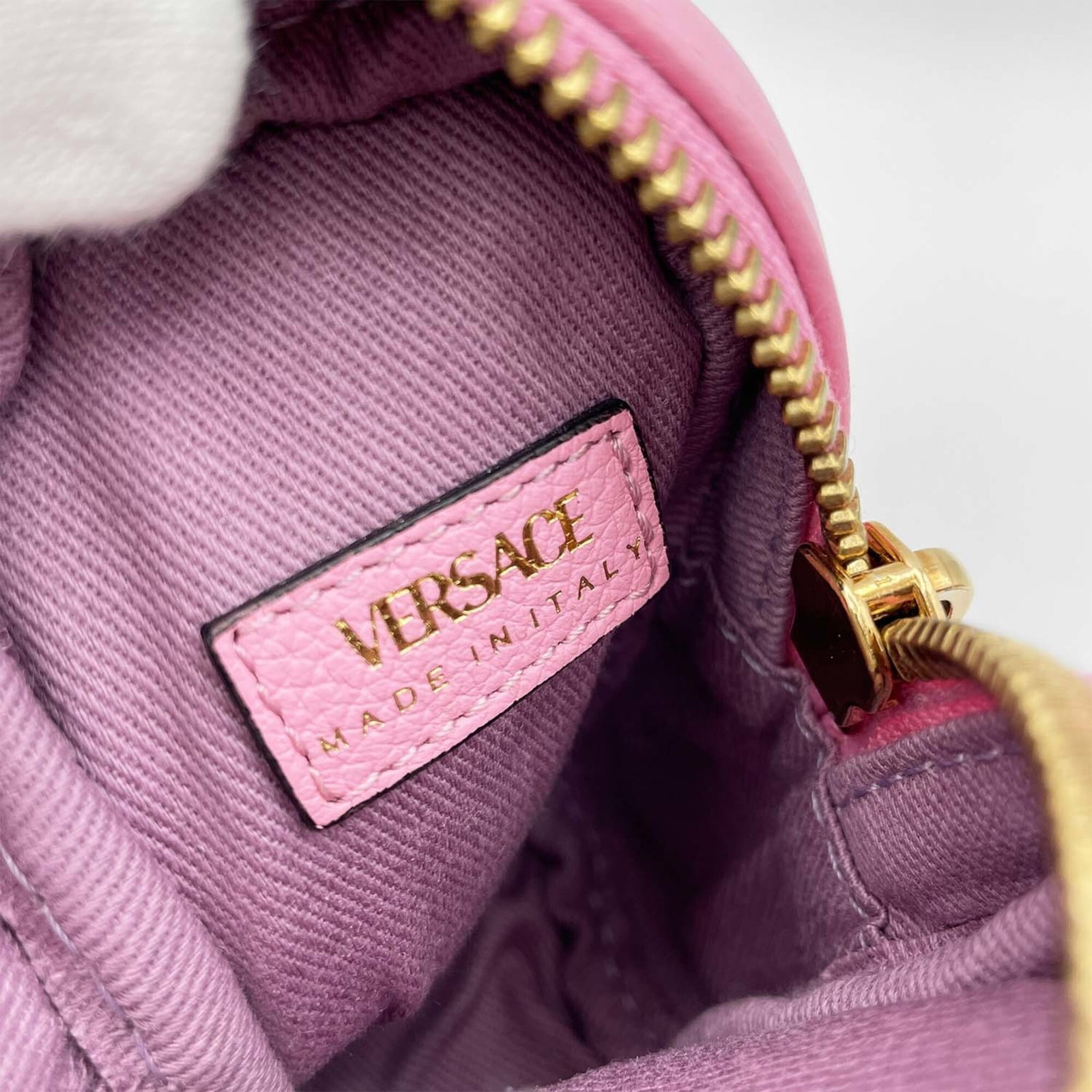 Pouch Leather Versace - 8