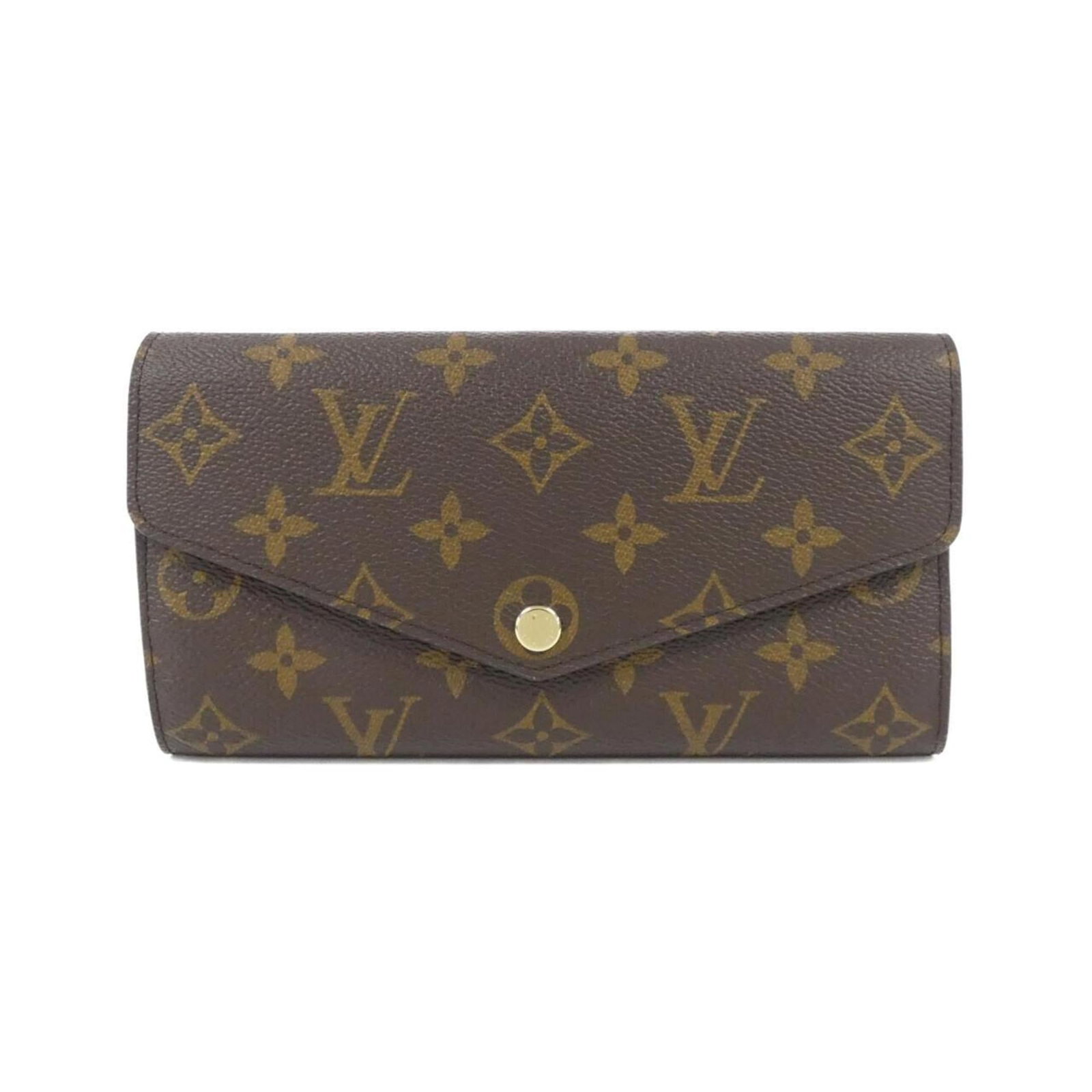 Long Wallet Bi fold Coated Canvas by Louis Vuitton: Long Wallet Bi fold Coated Canvas by Louis Vuitton The Long Wallet Bi-fold Coated Canvas by Louis Vuitton boasts a sleek, blue design with a subtle maroon accent. Made from coated canvas, this bi-fold