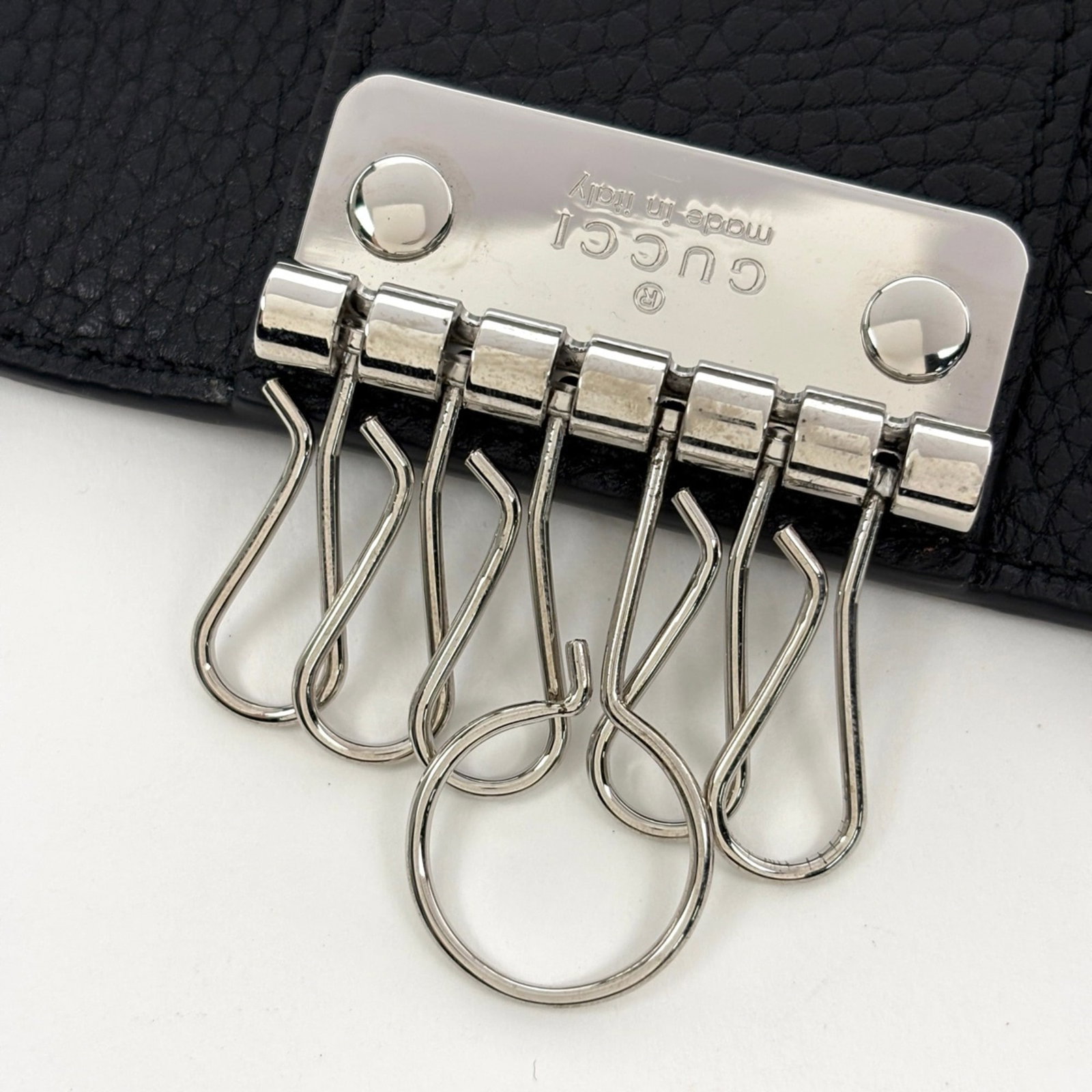 Keycase Leather Gucci - 3