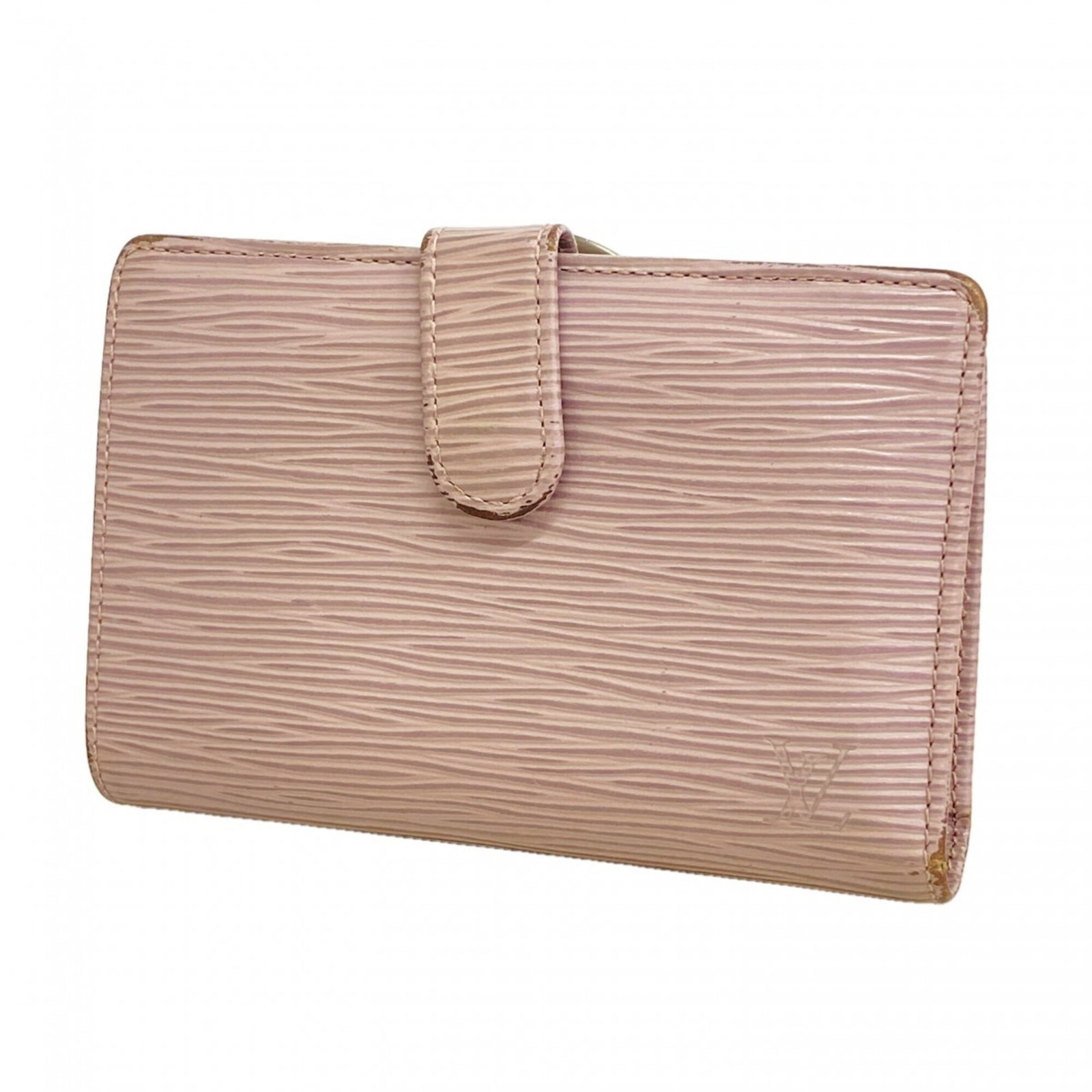 Louis Vuitton Wallet Bi Fold: Louis Vuitton Wallet Bi Fold The Louis Vuitton Wallet Bi Fold boasts a stunning lilac hue, perfectly balanced by its sleek and sophisticated design. With precise measurements at 9cm x 13.5cm x 2.5cm, 